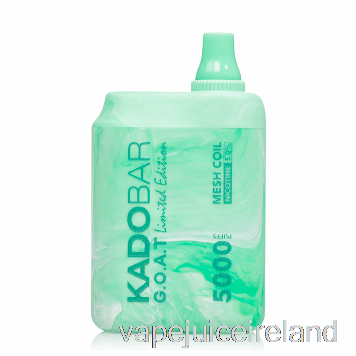 Vape Juice Kado Bar GOAT 5000 Disposable The Real Miami Mint
